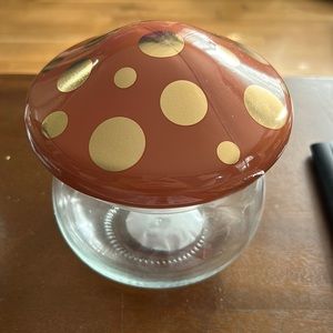 Target Orange Mushroom Jar